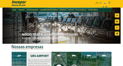 Desktop Screenshot of invepar.com.br